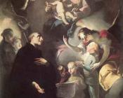 Saint Joseph Calasantius Before The Virgin - 菲利克斯·伊沃·莱切尔